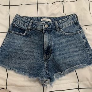 Pacsun, jean shorts, size 25, blue